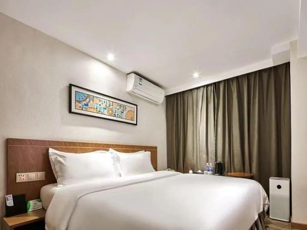 Bed in Insail Hotels Dongshankou Subway Station Guangzhou