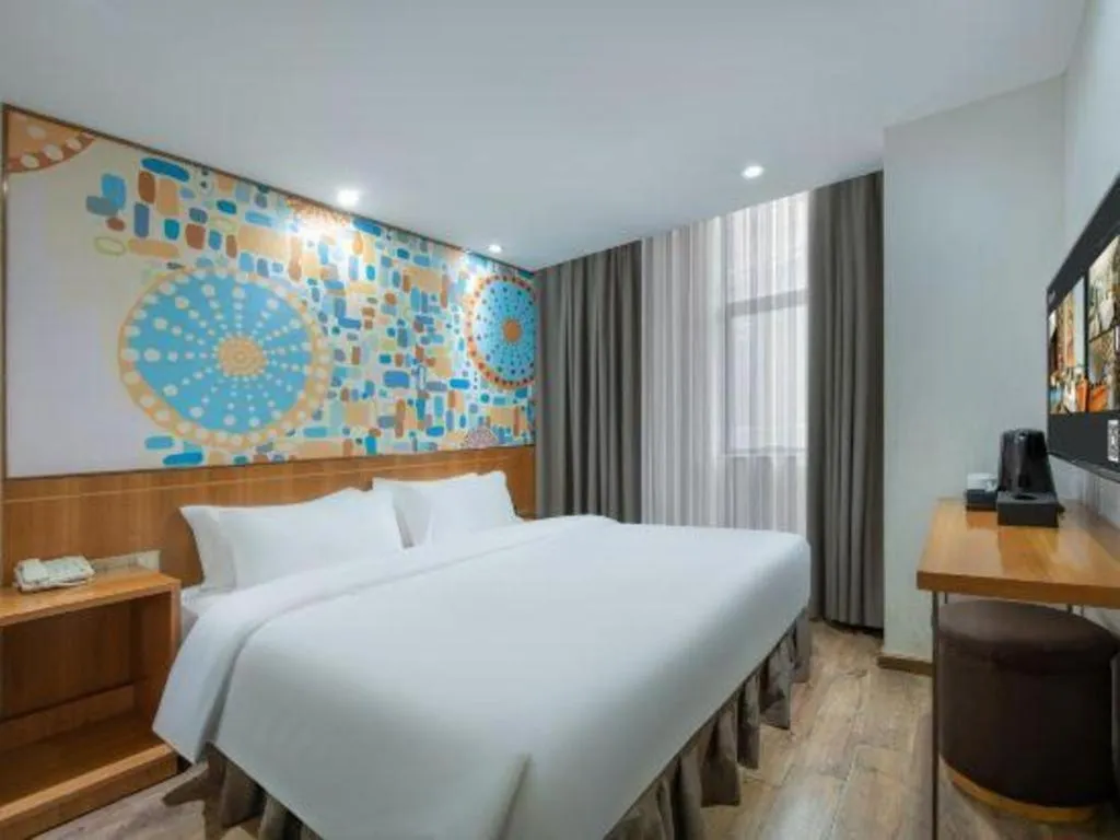 Bed in Insail Hotels Dongshankou Subway Station Guangzhou