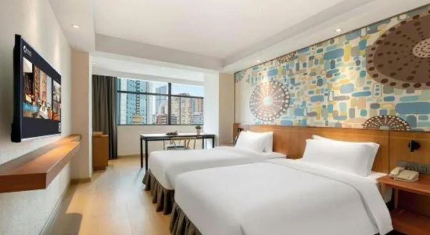 Bed in Insail Hotels Dongshankou Subway Station Guangzhou