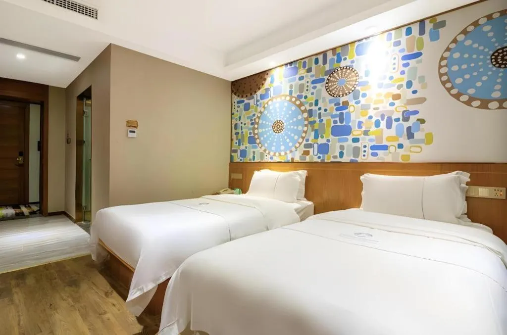 Bed in Insail Hotels Dongshankou Subway Station Guangzhou