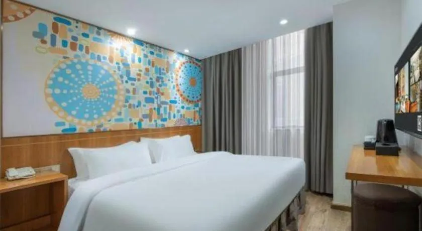 Bed in Insail Hotels Dongshankou Subway Station Guangzhou