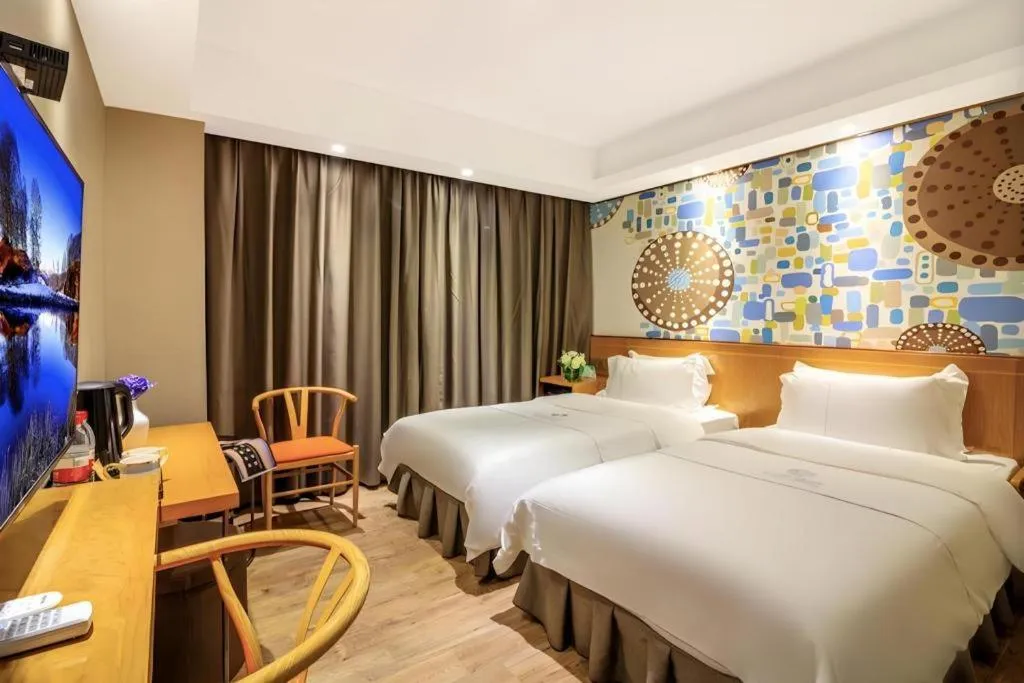 Bed in Insail Hotels Dongshankou Subway Station Guangzhou