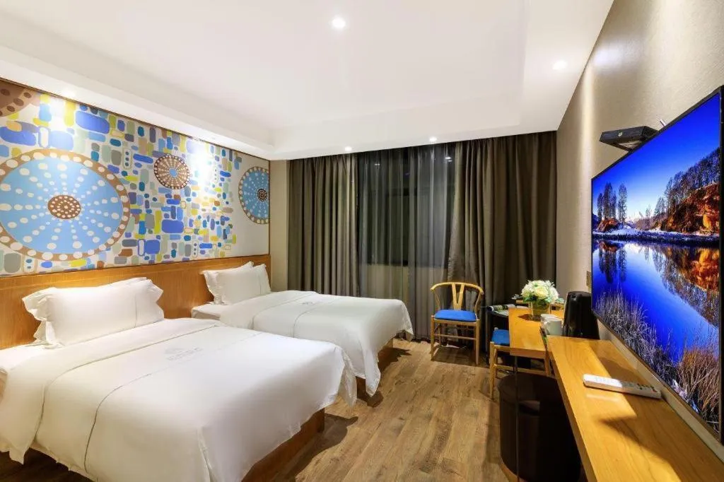 Bed in Insail Hotels Dongshankou Subway Station Guangzhou