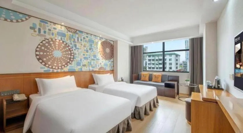 Bed in Insail Hotels Dongshankou Subway Station Guangzhou