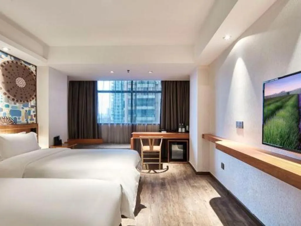 Bed in Insail Hotels Dongshankou Subway Station Guangzhou