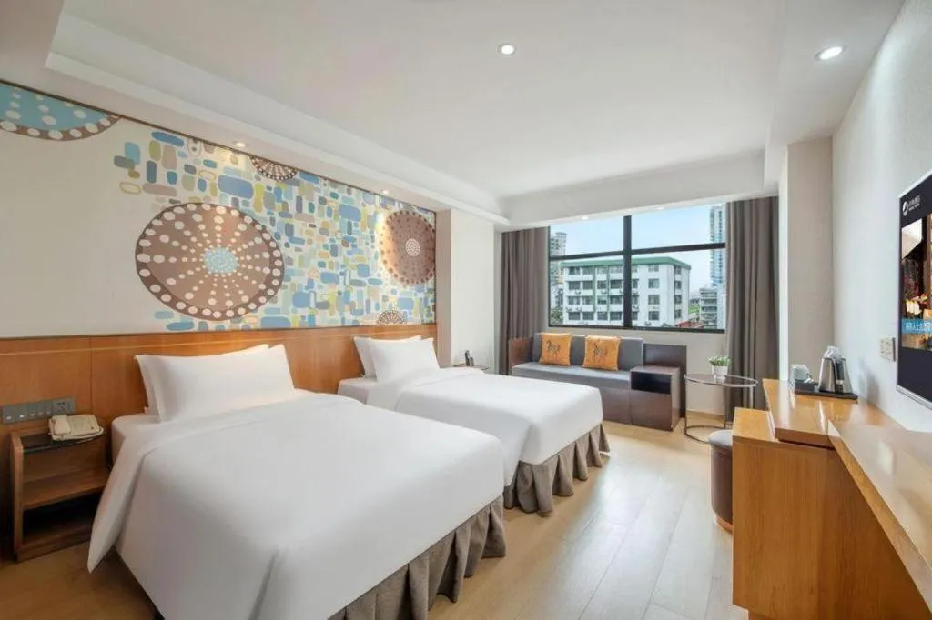 Bed in Insail Hotels Dongshankou Subway Station Guangzhou