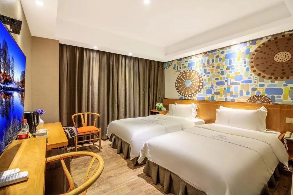 Bed in Insail Hotels Dongshankou Subway Station Guangzhou