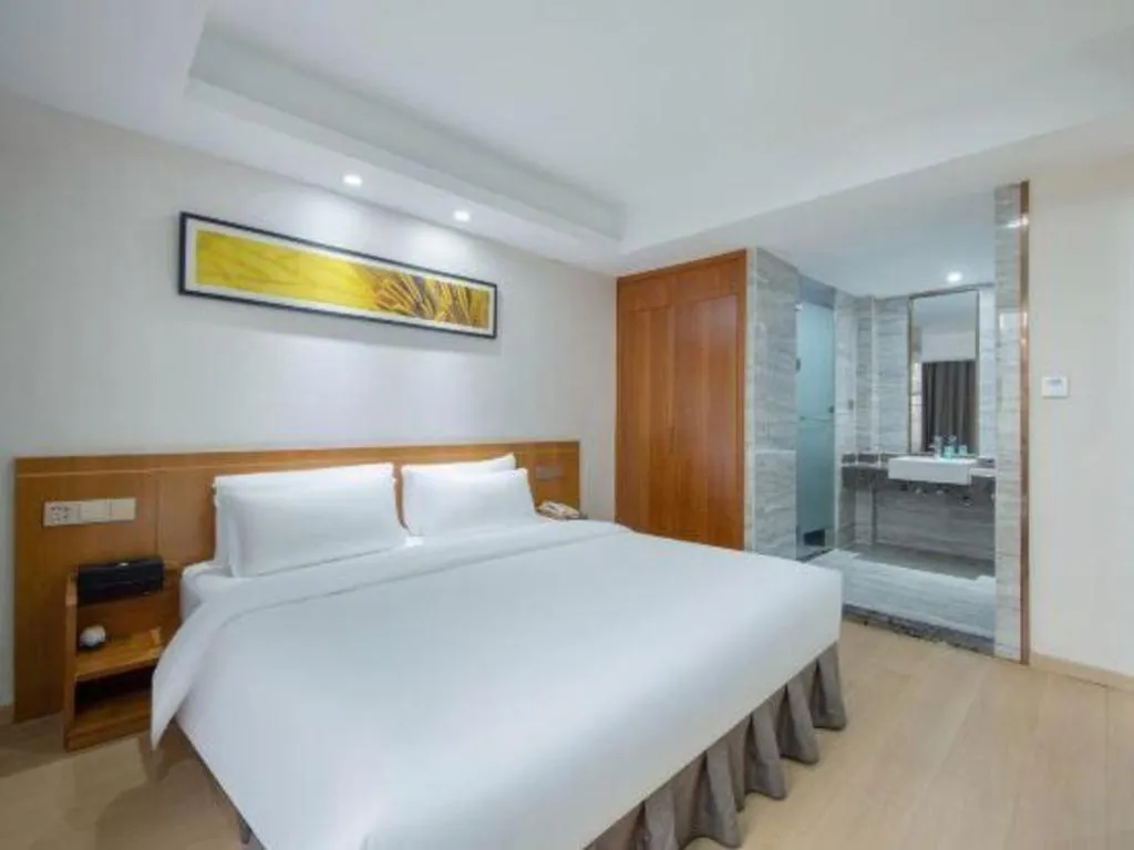 Bed in Insail Hotels Dongshankou Subway Station Guangzhou