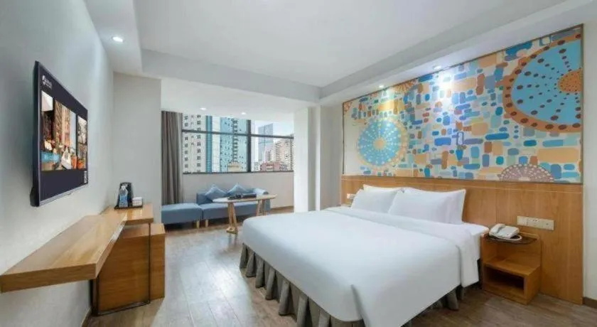 Bed in Insail Hotels Dongshankou Subway Station Guangzhou