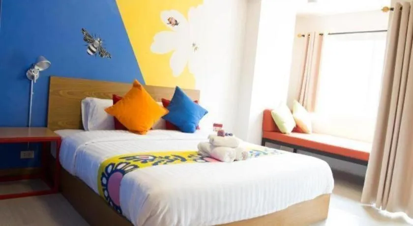 Bed in Non Nid Non Noi Design Residence