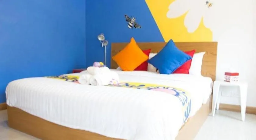 Bed in Non Nid Non Noi Design Residence