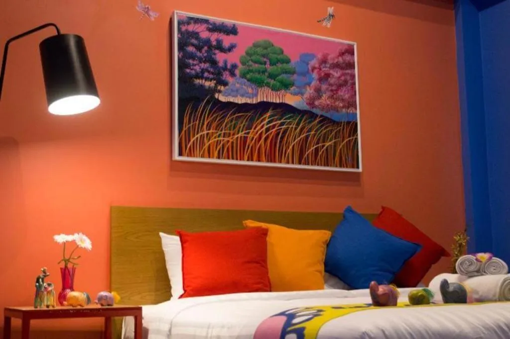 Bed in Non Nid Non Noi Design Residence