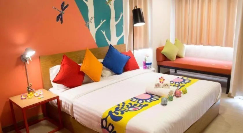 Bed in Non Nid Non Noi Design Residence