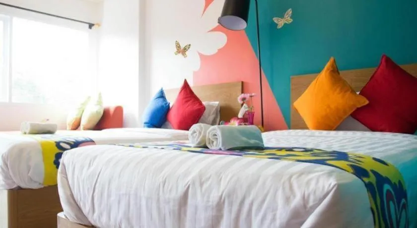 Bed in Non Nid Non Noi Design Residence