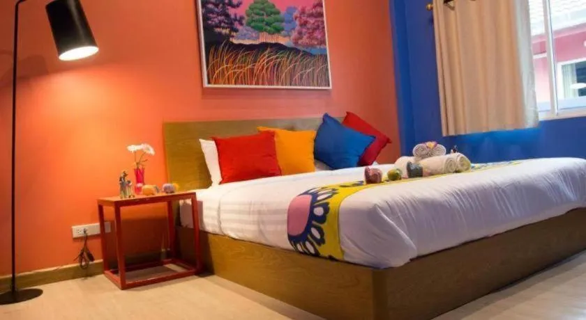 Bed in Non Nid Non Noi Design Residence