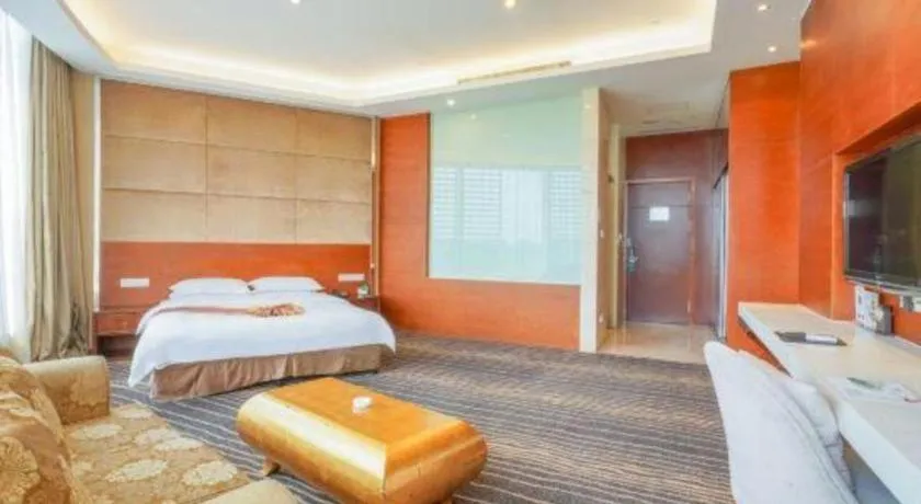 Bed in Suzhou Phoenix Hotspring Resort