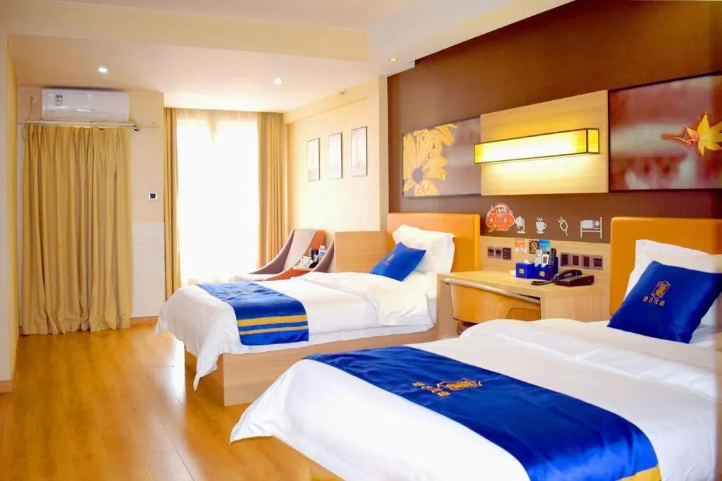 Bed in IU Hotel Chengdu High-Tech Zone Longhu Times Street