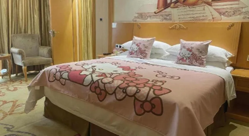 Bed in Vienna Hotel Guangxi Liuzhou Xijiang Vientiane City