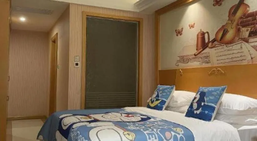 Bed in Vienna Hotel Guangxi Liuzhou Xijiang Vientiane City