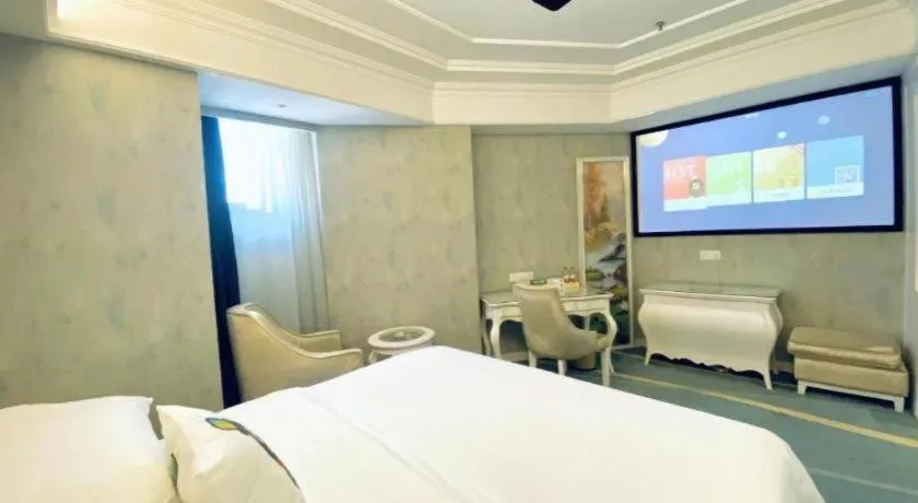 Bed in Vienna Hotel Guiyang Jiaxiulou Jichang Road