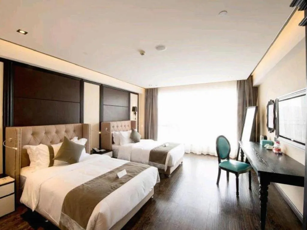 Bed in Xana Hotelle Chengdu East Railway Station Kaide Plaza