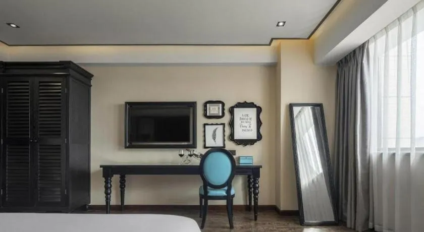 Bed in Xana Hotelle Chengdu East Railway Station Kaide Plaza