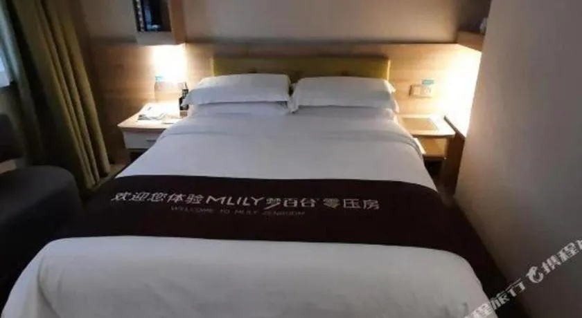 Bed in Shanshui Trends Hotel Temple of Heaven Branch