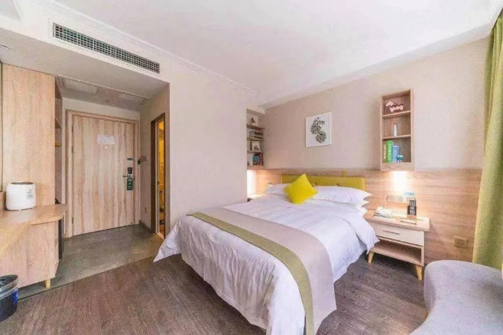 Bed in Shanshui Trends Hotel Temple of Heaven Branch