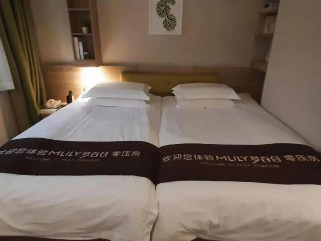 Bed in Shanshui Trends Hotel Temple of Heaven Branch