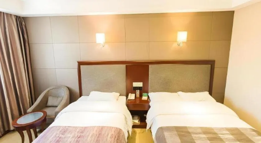 Bed in GreenTree Alliance Disneyland North Gate