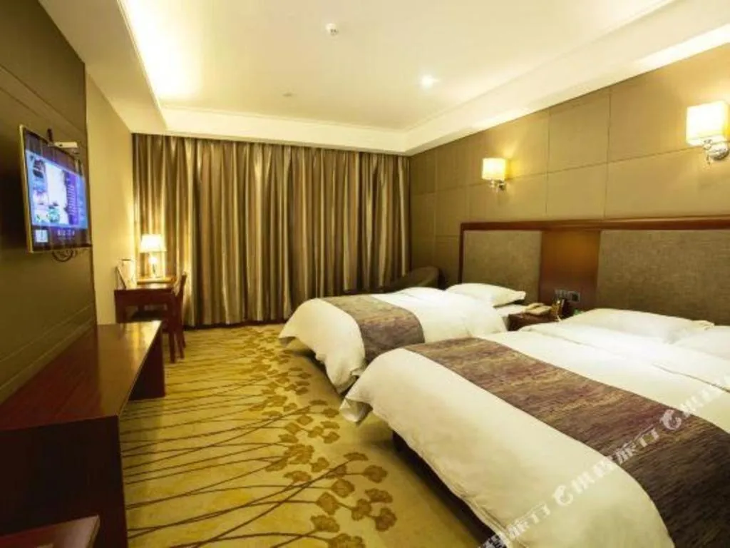 Bed in GreenTree Alliance Disneyland North Gate