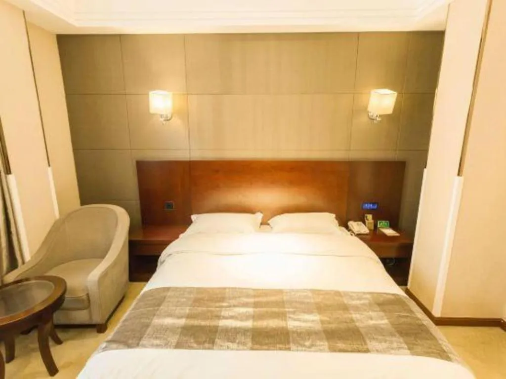 Bed in GreenTree Alliance Disneyland North Gate