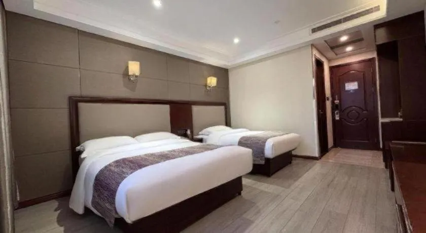 Bed in GreenTree Alliance Disneyland North Gate