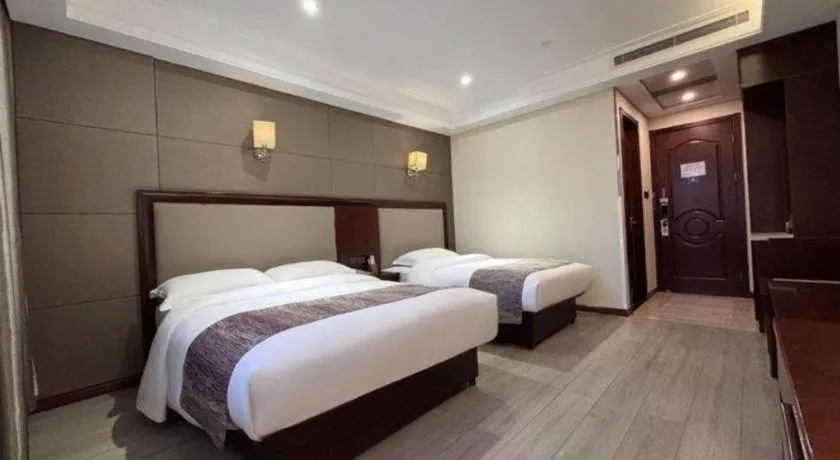 Bed in GreenTree Alliance Disneyland North Gate