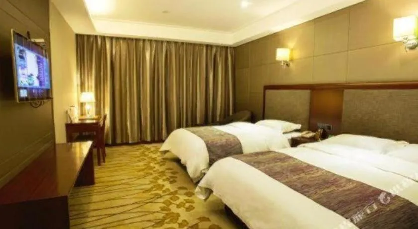 Bed in GreenTree Alliance Disneyland North Gate