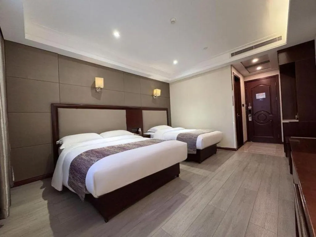 Bed in GreenTree Alliance Disneyland North Gate