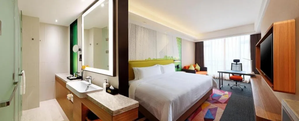 Bed in Hampton by Hilton Guangming Shenzhen