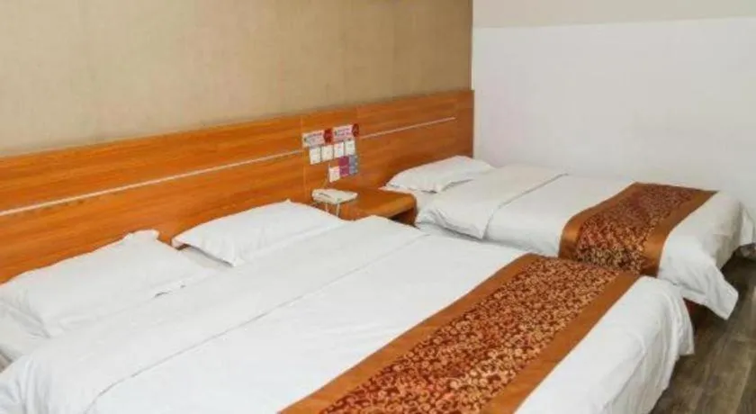 Bed in Thank Inn Hotel Hebei Hengshui Ronghua North Street