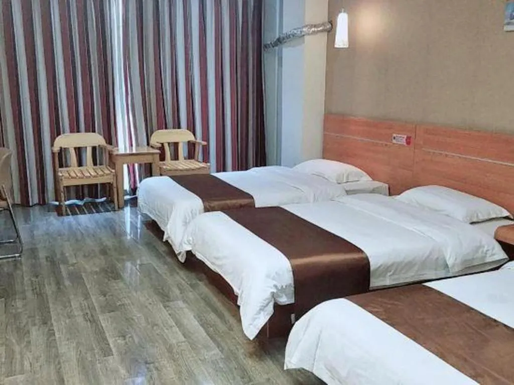 Bed in Thank Inn Hotel Hebei Hengshui Ronghua North Street