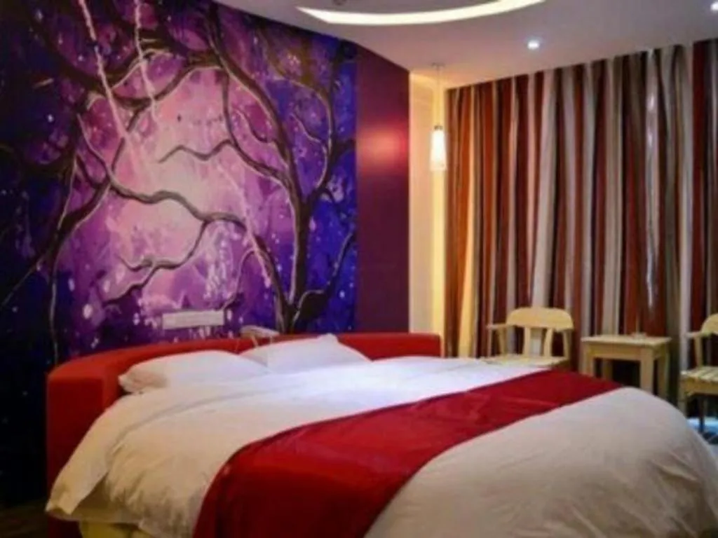 Bed in Thank Inn Hotel Hebei Hengshui Ronghua North Street