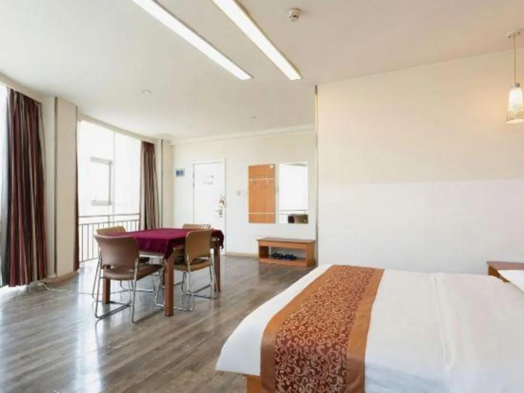 Bed in Thank Inn Hotel Hebei Hengshui Ronghua North Street