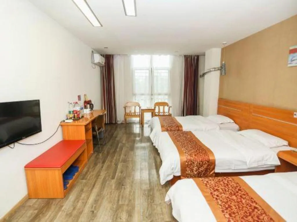Bed in Thank Inn Hotel Hebei Hengshui Ronghua North Street