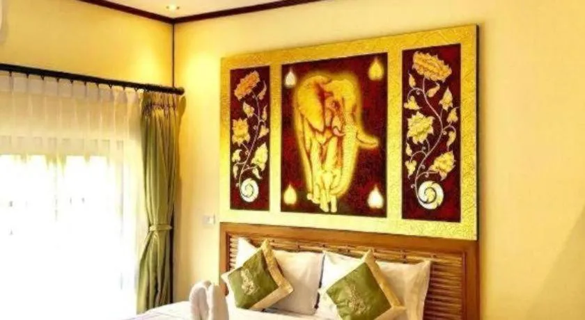 Bed in Chang Kaew Resort Chiang Mai