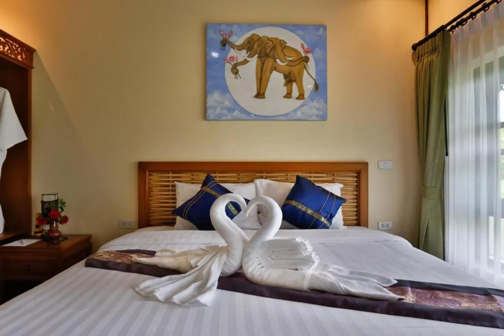 Bed in Chang Kaew Resort Chiang Mai