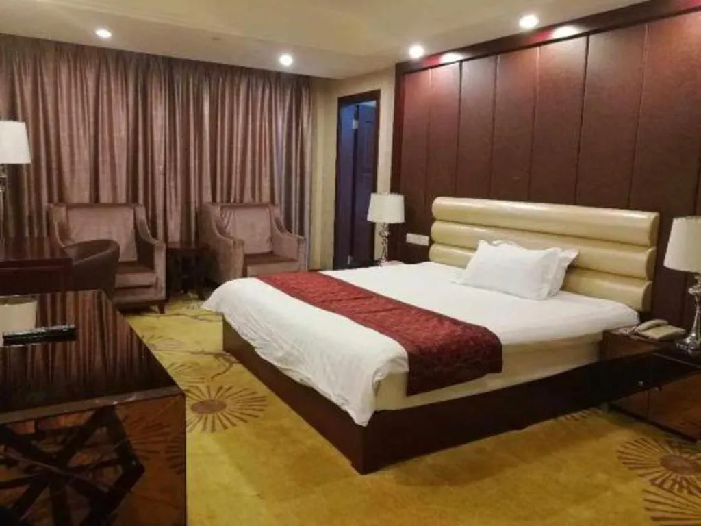 Bed in Shanghai Dikang Boutique Hotel