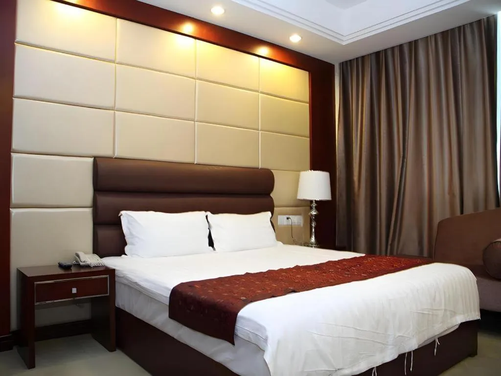 Bed in Shanghai Dikang Boutique Hotel