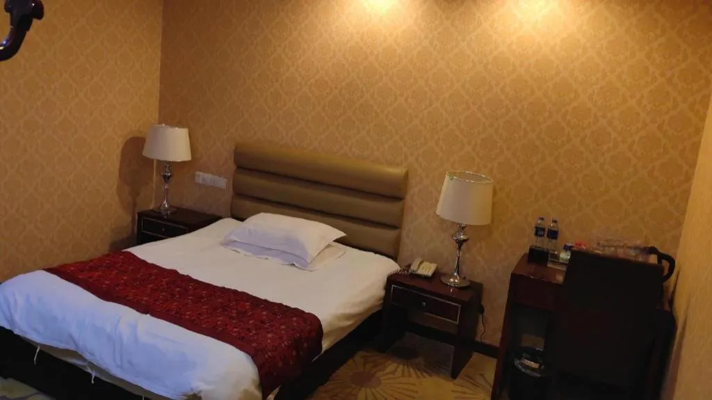 Bed in Shanghai Dikang Boutique Hotel