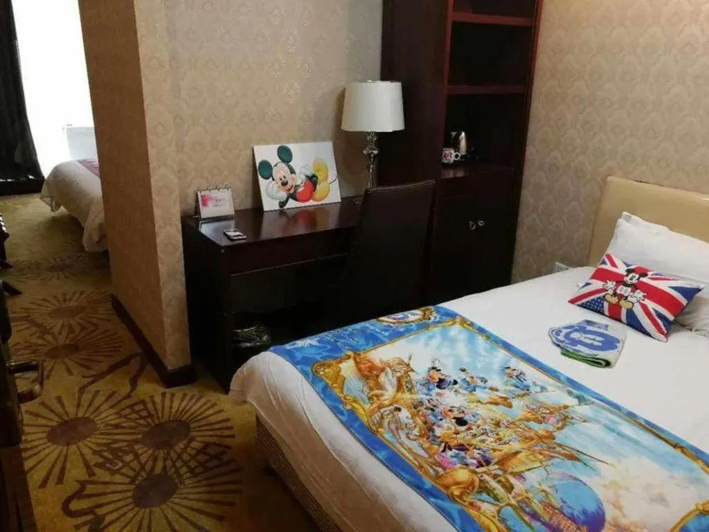 Bed in Shanghai Dikang Boutique Hotel