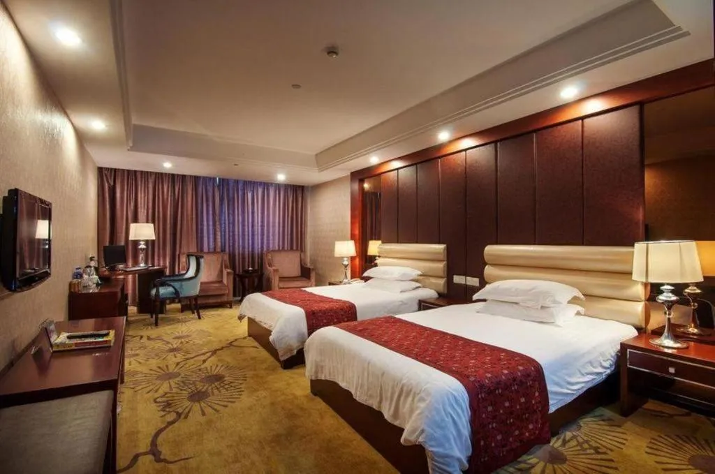 Bed in Shanghai Dikang Boutique Hotel