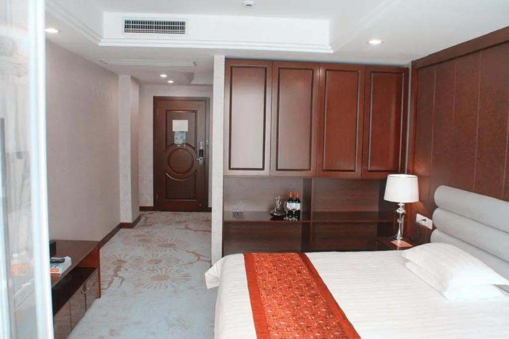 Bed in Shanghai Dikang Boutique Hotel